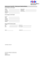 Änderung der Anschrift und der Bankverbindung