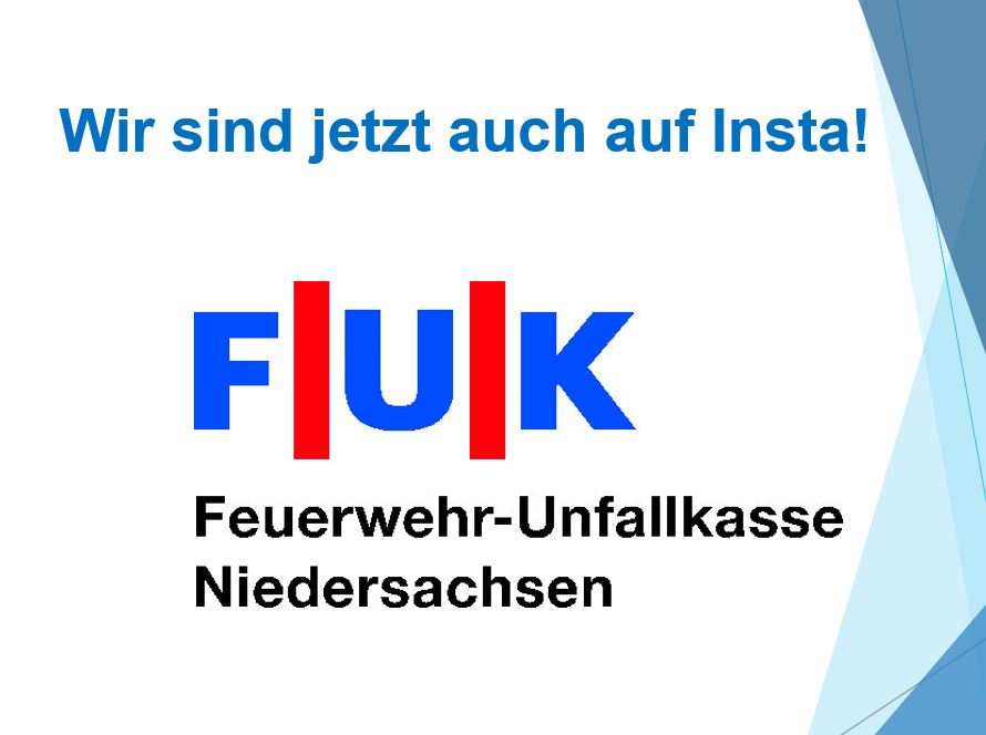 FUK-Logo mit Schriftzug "Wir sind jetzt auch auf Insta!"